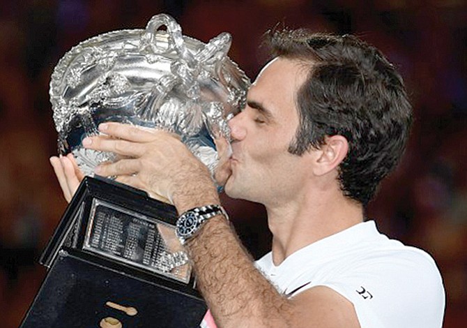 Los 20 de Roger Federer