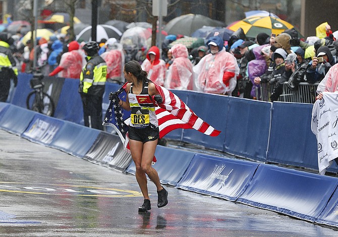 El clima fue el gran protagonista del maratón de Boston 2018