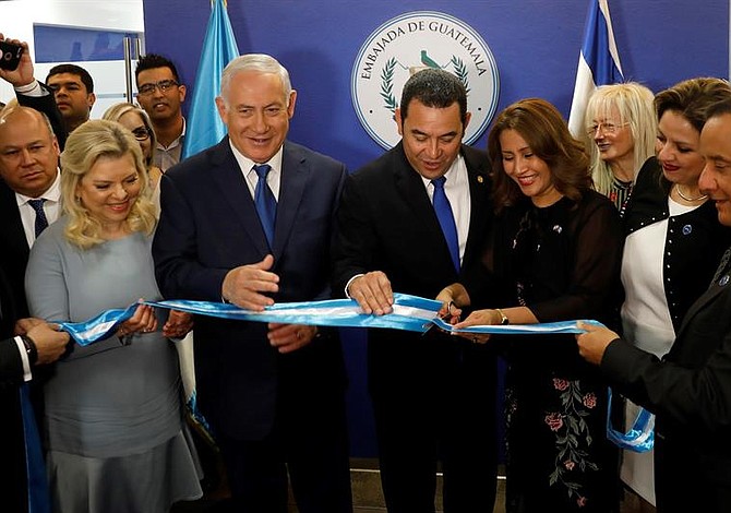 Guatemala abre oficialmente su embajada en Jerusalén