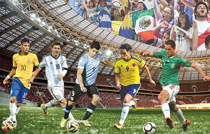 FAVORITOS. Cinco son los equipos latinoamericanos con mayores posibilidades para obtener grandes resultados.