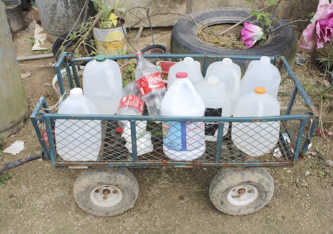 La falta de agua potable