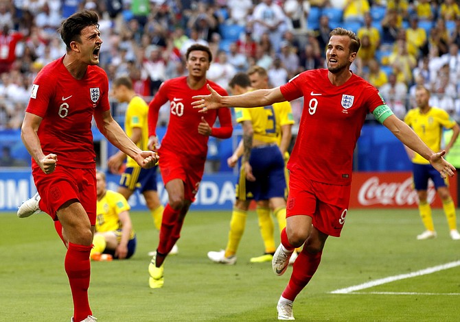 Inglaterra venció a Suecia y está en la semifinal del Mundial