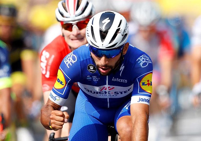 Colombiano Fernando Gaviria ganó su segunda etapa en el Tour de Francia