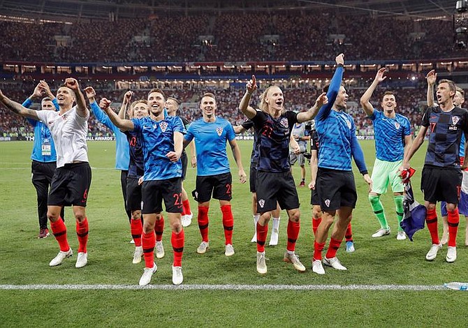 Croacia hace historia y es finalista de Rusia 2018
