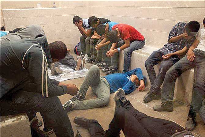 ABUSIVOS. Las condiciones bajo las cuales niños y adolescentes están bajo detención y separación en México han sido denunciadas por defensores de migrantes en ese país, en Latinoamérica y Estados Unidos.