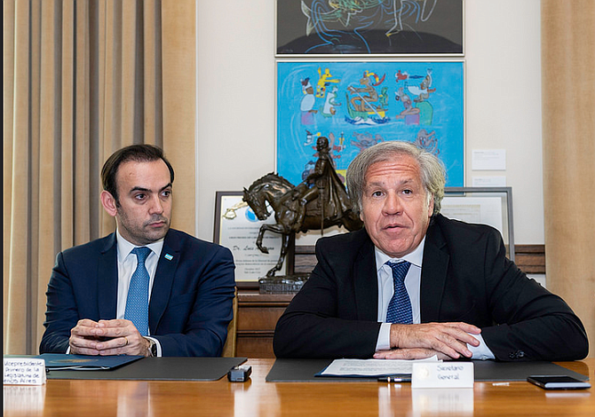 OEA apoyará a la Legislatura de la Ciudad Autónoma de Buenos Aires a dotar de mayor transparencia su gestión legislativa