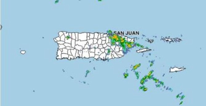Fuertes lluvias podrían causar inundaciones en varios municipios de Puerto Rico