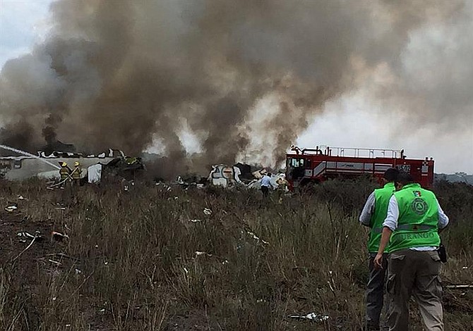 Afirman que una ráfaga de viento derribó el avión en Durango, México