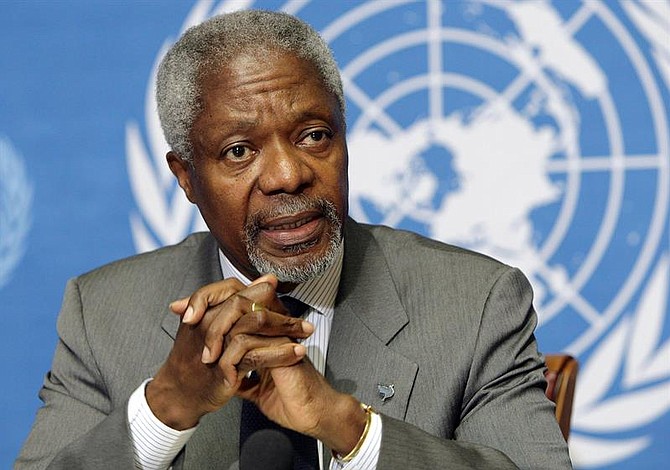 Falleció el Nobel de la Paz Kofi Annan