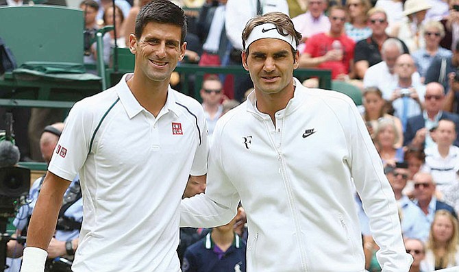 Djokovic y Federer clasificados al ATP Finals