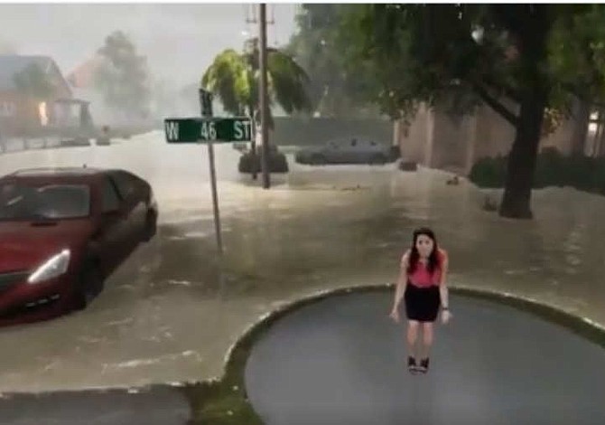 Se viraliza impactante video que explica los efectos de Florence en EE.UU.
