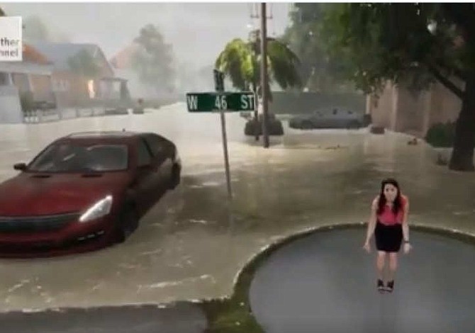 Se viraliza impactante video que explica los efectos de Florence en EE.UU.