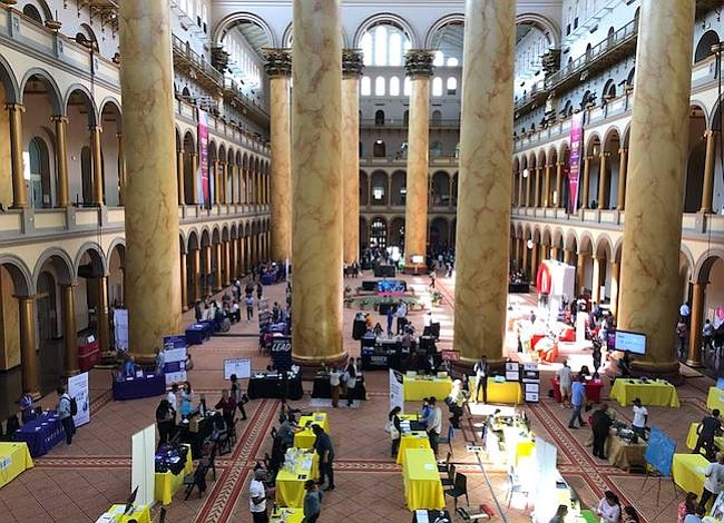 Washington tuvo 3 días para exhibir su creatividad