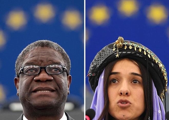 Nadia Murad y Denis Mukwege, Nobel de la Paz por lucha contra la violencia sexual