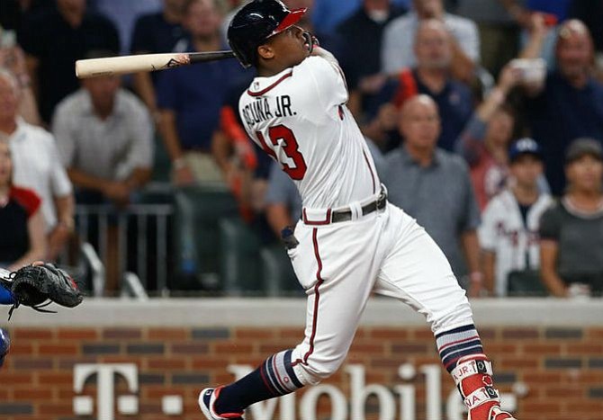 Acuña Jr. da vida a Bravos; Aguilar y Arcia, el boleto a Cerveceros