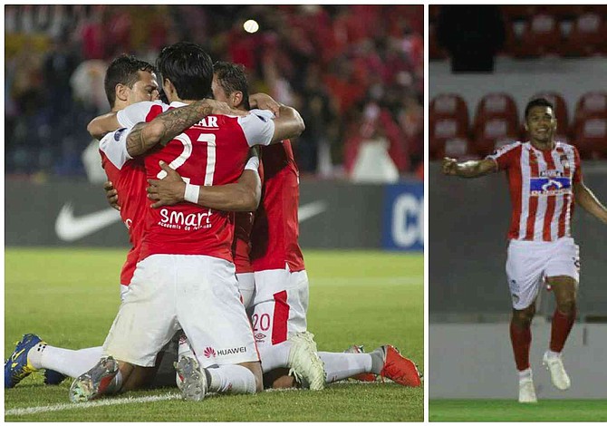 Santa Fe y Junior se enfrentan por un cupo en la final de la Copa Sudamericana