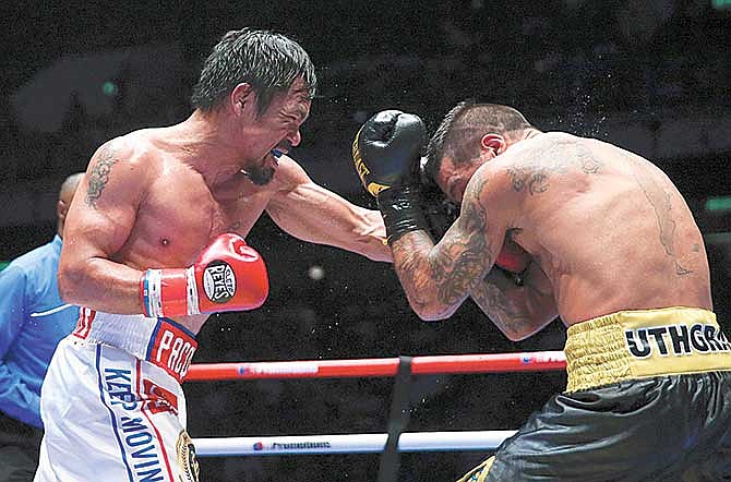 CONFIRMADO. Manny Pacquiao defenderá su cinturón de campeón del peso élter por la Asociación Mundial de Boxeo (AMB).