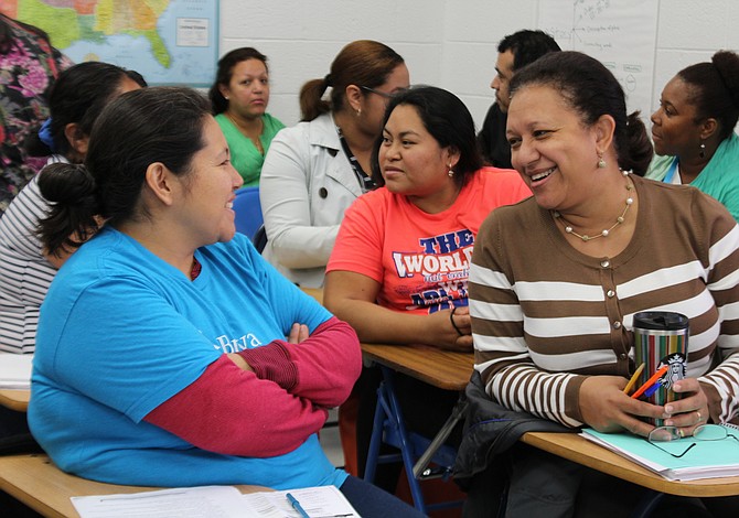 Una escuela para padres que quieren aprender inglés