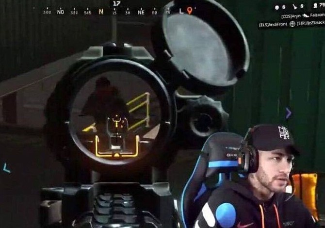 Neymar estaba jugando Call of Duty mientras se entregaba el Balón de Oro