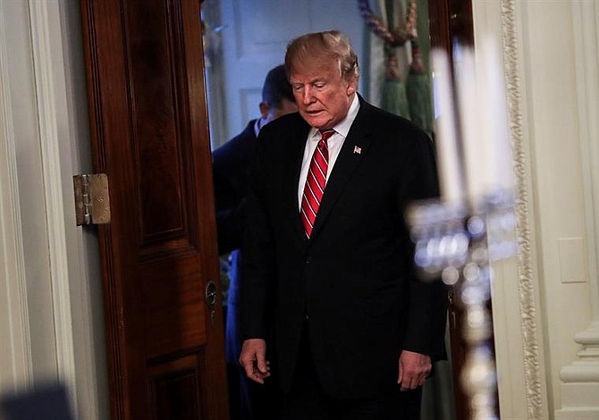 Trump apunta que no tiene previsto declarar la emergencia nacional