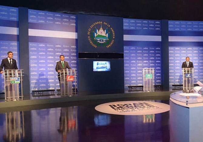 Relación con EE.UU. enfrenta a candidatos en debate de ASDER en El Salvador