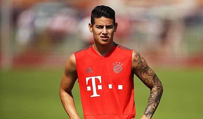 James saldría del Bayern