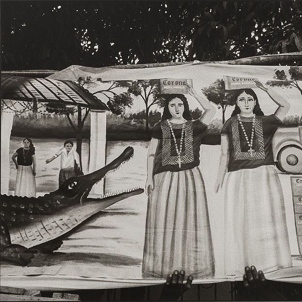 Alligator Festival / Festival del Lagarto, 1985
Graciela Iturbide (Mexican, born in 1942)
Photograph, gelatin silver print
*Museum purchase with funds donated by John and Cynthia Reed, Charles H. Bayley Picture and Painting Fund, Barbara M.
Marshall Fund, Lucy Dalbiac Luard Fund, Horace W. Goldsmith Foundation Fund for Photography, Francis Welch Fund, and Jane
M. Rabb Fund for Film and Photography
*© Graciela Iturbide
*Courtesy, Museum of Fine Arts, Boston