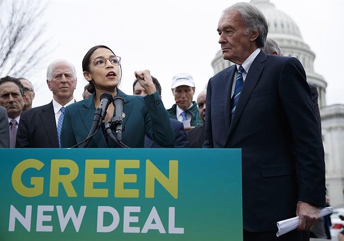 Demócratas buscarán combatir el cambio climático con el plan “Green New Deal”