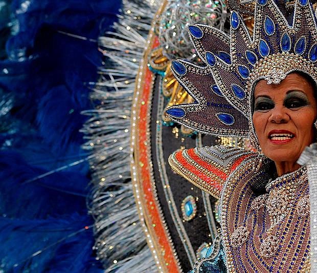 RÍO DE JANEIRO (BRASIL) - La celebración del carnaval, en el sambódromo de Marques de Sapucaí, en Río de Janeiro (Brasil).