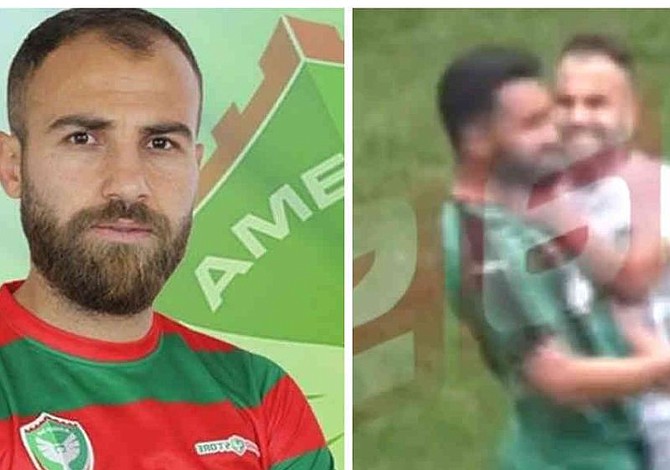 Un futbolista agredió con una cuchilla a cuatro rivales en pleno partido