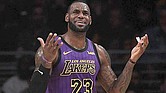 DESASTRE. LeBron James quedó fuera de los playoffs de la NBA tras derrota de los Lakers ante Brooklyn Nets.