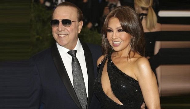 Tommy Mottola revoluciona las redes al presumir foto de Thalia