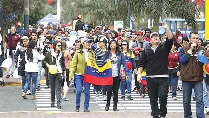 Once países latinoamericanos  piden visa a venezolanos