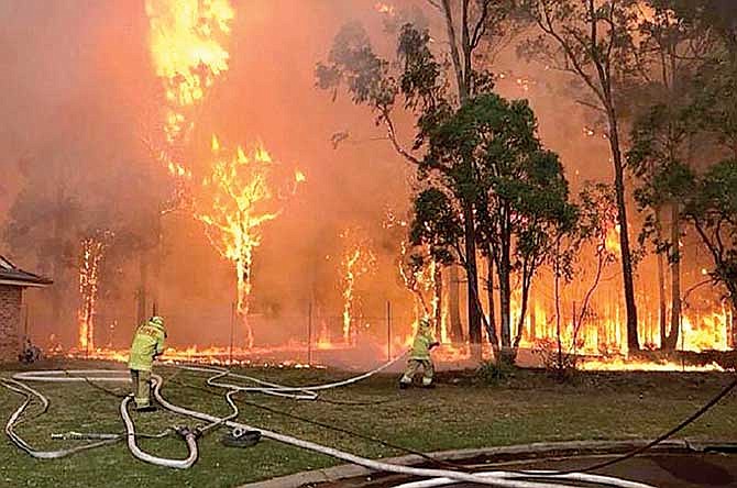 Australia arde
