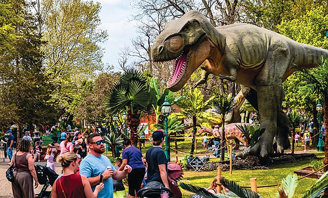 Dinosaurios y dragones en Austin