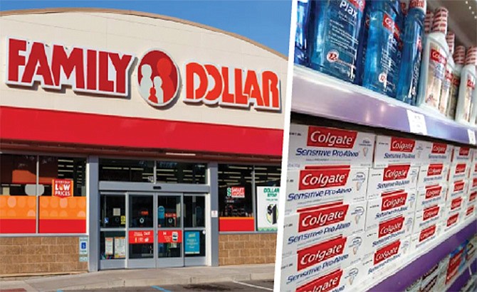Family Dollar retira productos Colgate