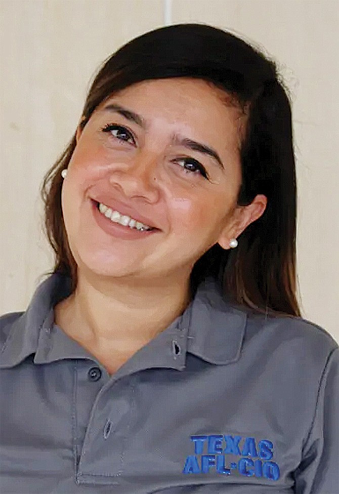 Ana González, directora legislativa de Texas AFL-CIO.