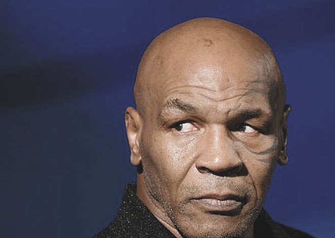 Tyson con riguroso entrenamiento