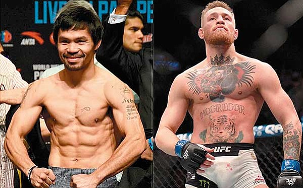 EL PRÓXIMO AÑO: Pacquiao podría  pelear con McGregor