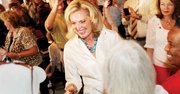 SONRISAS. Ann Romney, una sobreviviente de cáncer de seno, es pieza clave en la campaña de Mitt Romney.