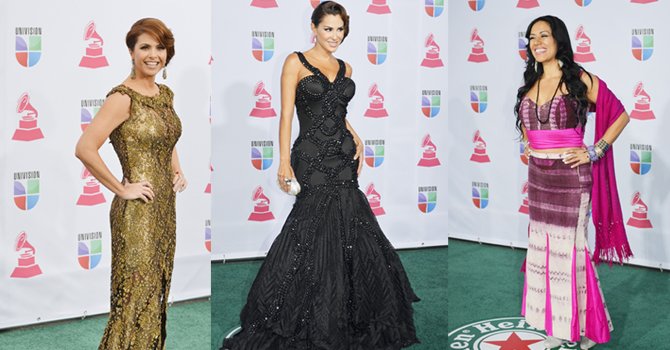 Las bellas de la noche, de izq. a der. Lucero, Ninel Conde y Lila Downs.