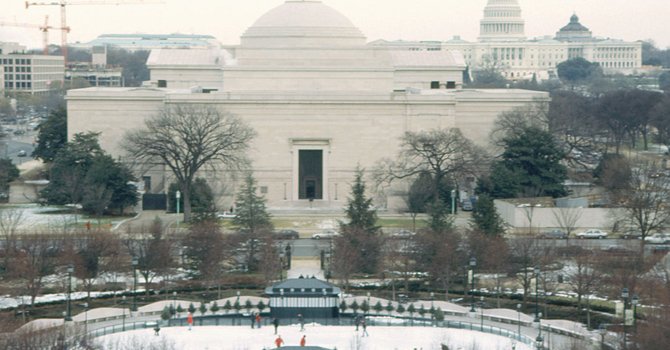 WASHINGTON. En el Jardín de Esculturas de la Galería Nacional de Arte.