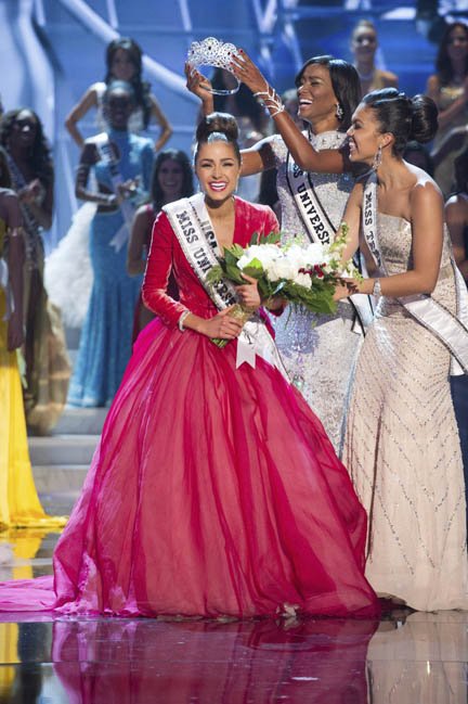 Miss Estados Unidos, Olivia Culpo fue coronada como Miss Universo 2012.