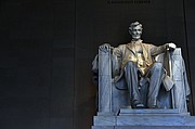 El monumento a Lincoln, un ícono de la ciudad capital.