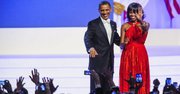 El presidente Barack Obama y la primera dame Michelle Obama después del baile el lunes 21 de enero.