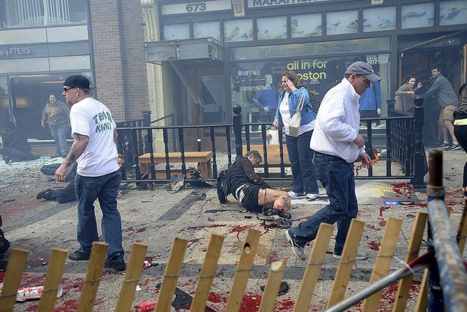 Más de 140 personas resultaron heridas a causa de las explosiones del 15 de abril.