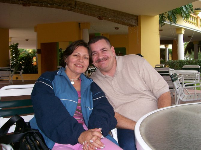 Tiempo feliz para Gerard Sehrer y Nelly Meléndez, en Honduras.