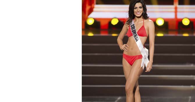 Miss Colombia Lucia Aldana