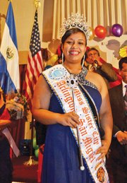 MISS. Elizabeth Fonseca representará al área en el carnaval de San Miguel.  