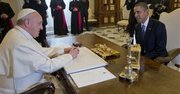 Barack Obama y el Papa Francisco en el Vaticano.